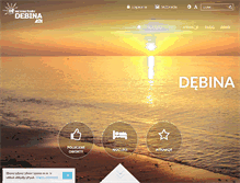 Tablet Screenshot of debina.pl